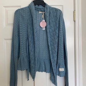 Odd Molly Top Drawer Knit Cardigan size M NWT